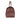 MERIDIAN Pebbled Chestnut Brown Hakiki Deri Unisex Hafta Sonu/Weekender/Duffle Seyahat Çantası