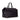 MERIDIAN Pebbled Onyx Black Hakiki Deri Unisex Hafta Sonu/Weekender/Duffle Seyahat Çantası
