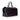 MERIDIAN Vintage Noir Hakiki Deri Unisex Hafta Sonu/Weekender/Duffle Seyahat Çantası