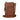 BloomNino Saddle Brown Hakiki Deri Crossbody Çanta