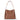 BloominBag Siena Minimal Tote Warm Camel taba renk hakiki deri geniş askılı kadın omuz çantası