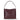Siena Minimal Tote – Oxblood Burgundy Hakiki Deri Geniş Askılı Kadın Omuz Çantası