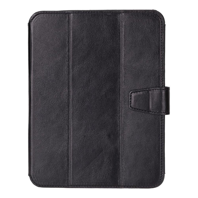 BloomCase Trigon Obsidian Black iPad Mini (2024) Hakiki Deri Kılıf