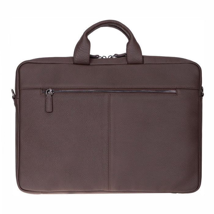 Bloom Urban Shell Pro 16" Espresso Brown Hakiki Deri Laptop / Macbook Çantası