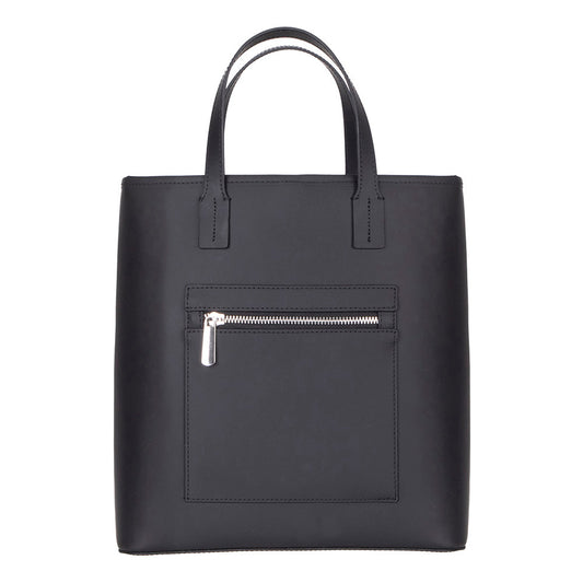 BloomTote Valetto Noir Hakiki Deri Omuz Çantası / Tote Bag