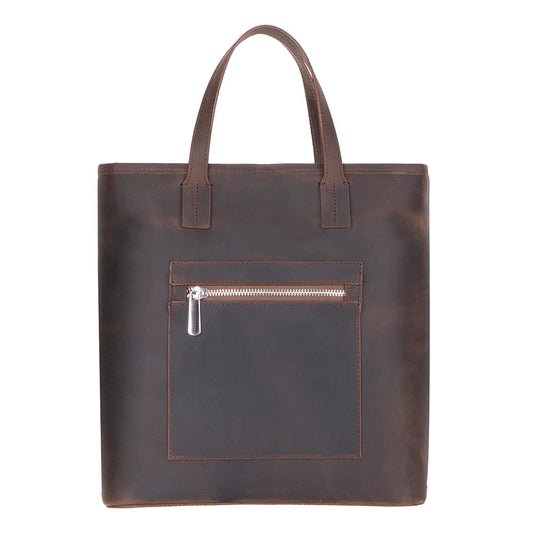 BloomTote Valetto Sienna Hakiki Deri Omuz Çantası / Tote Bag