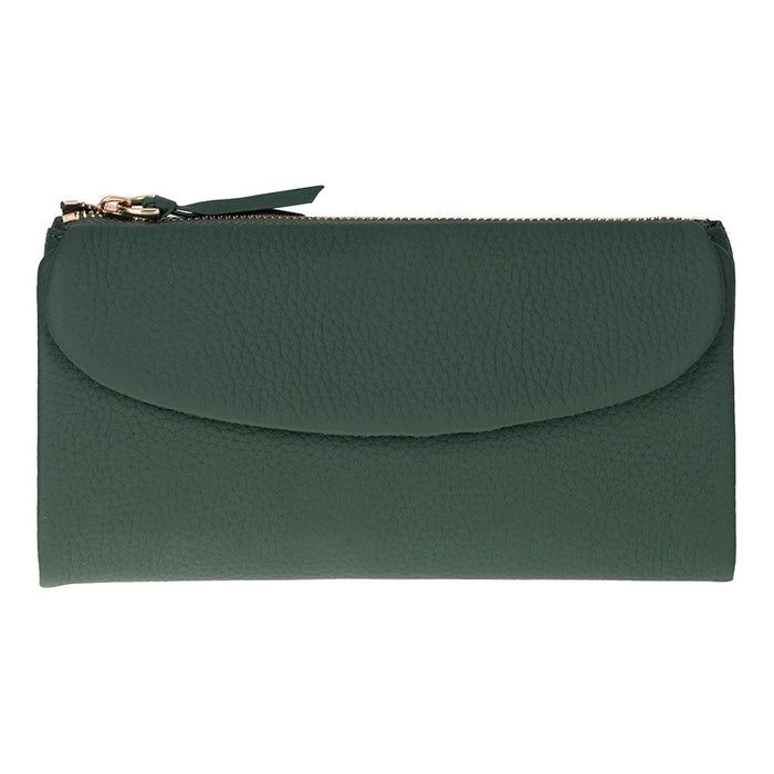 ÉLIA Emerald Jewel Large Deri Kadın Cüzdan & Clutch